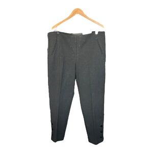 Chico's So Slimming Juliet Pants in Charcoal Gray - Size 3.5 (US 18)
